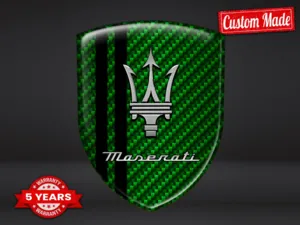 Maserati Fensteraufkleber Luxus Exklusiv Auto Anpassbar